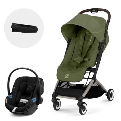 Coche Travel System Orfeo + Aton G + Base