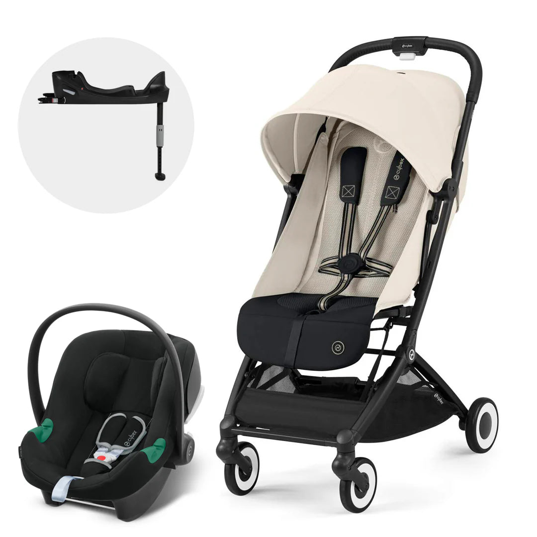 Coche Travel System Orfeo + Aton B2 + Base Cybex