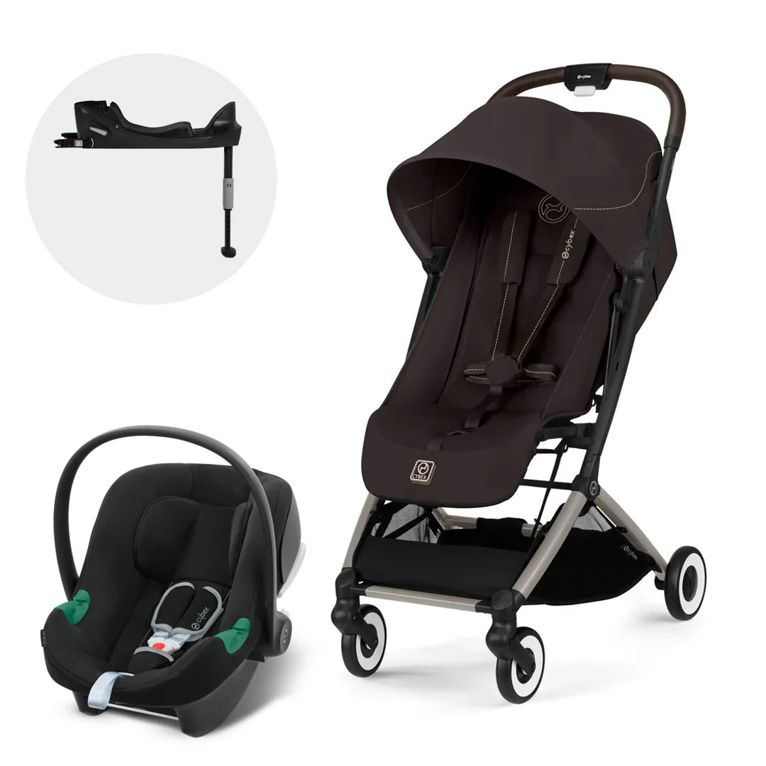Coche Travel System Orfeo + Aton B2 + Base Cybex