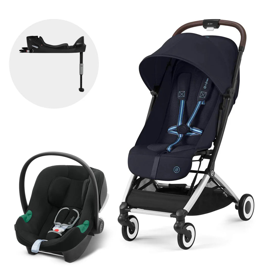 Coche Travel System Orfeo + Aton B2 + Base Cybex
