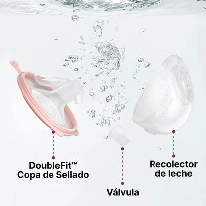 Extractor de leche materna Doble V2 Momcozy