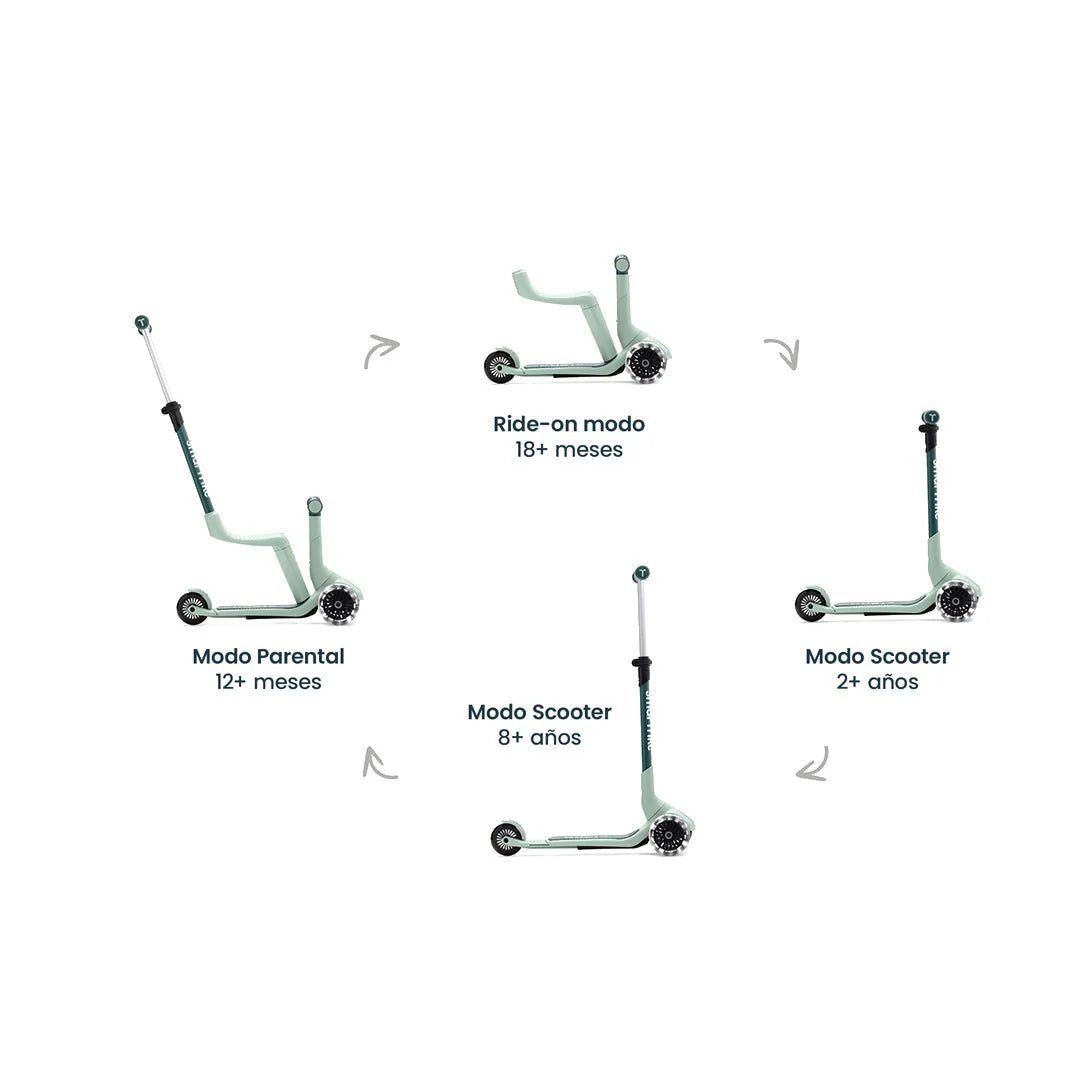 Xtend Mini-ride 3 en 1 Sage Green