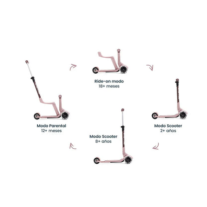 Xtend Mini-ride 3 en 1 Coral Pink